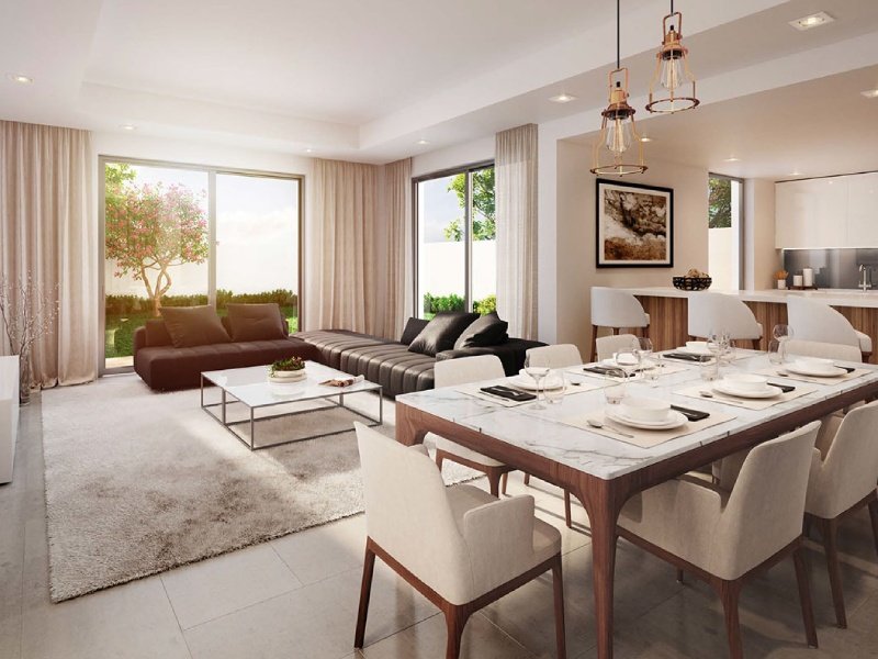 Yas Acres The Cedars elegant residential villas with landscaped gardens and premium architecture